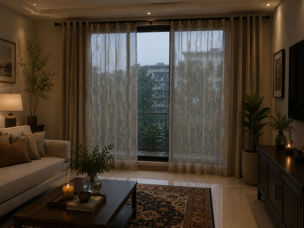 easy to clean curtains