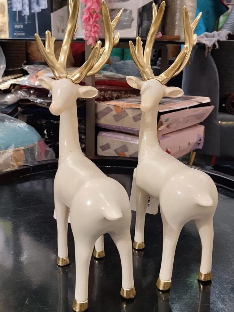 cute little pair of deer showpiece at our store Opulent Decor by Haryana Handlooms, in Bhubaneswar