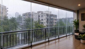 Waterproof PVC Blinds for Balcony | Bhubaneswar